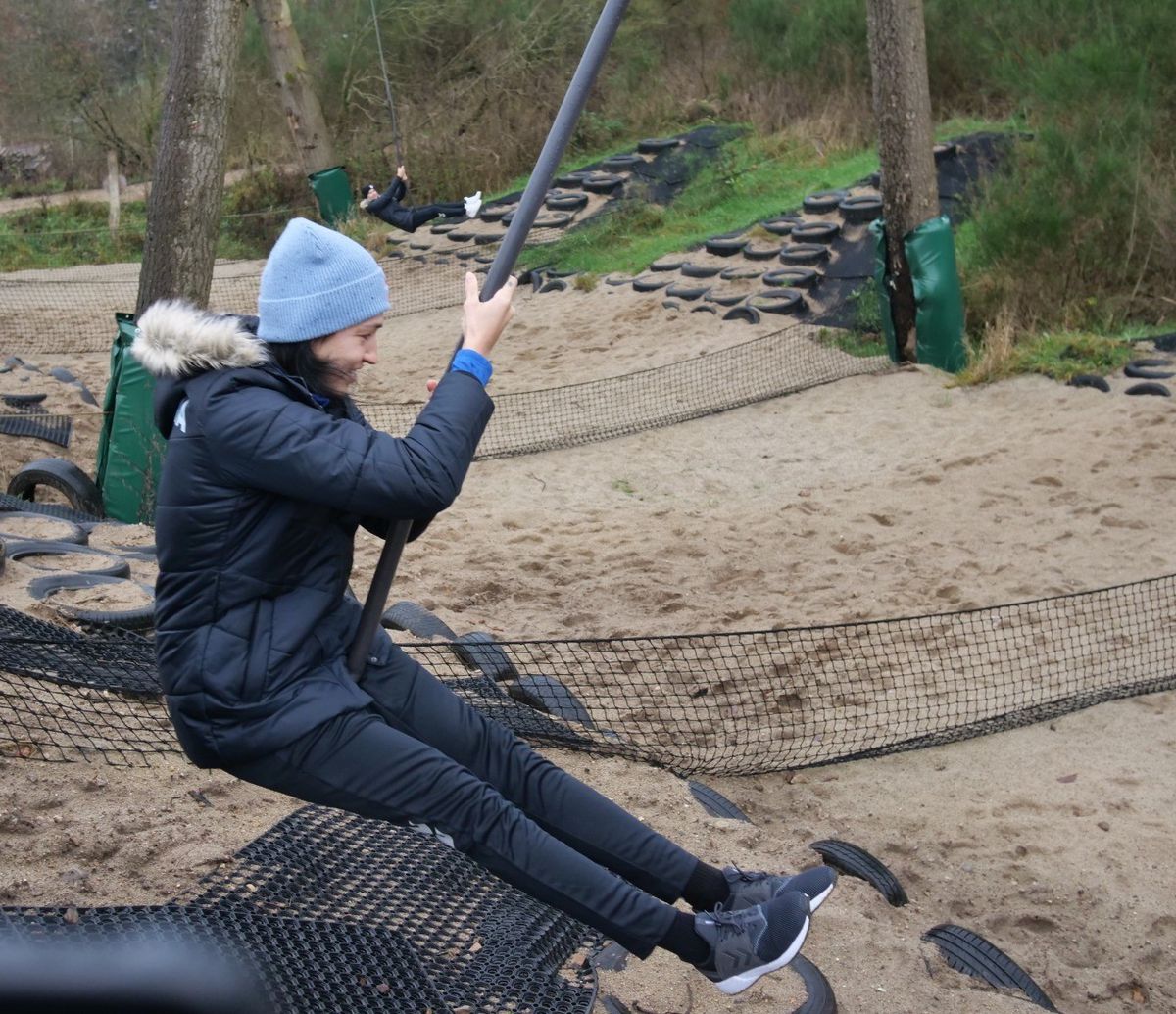 Naționala de handbal, în parcul de aventură WOW