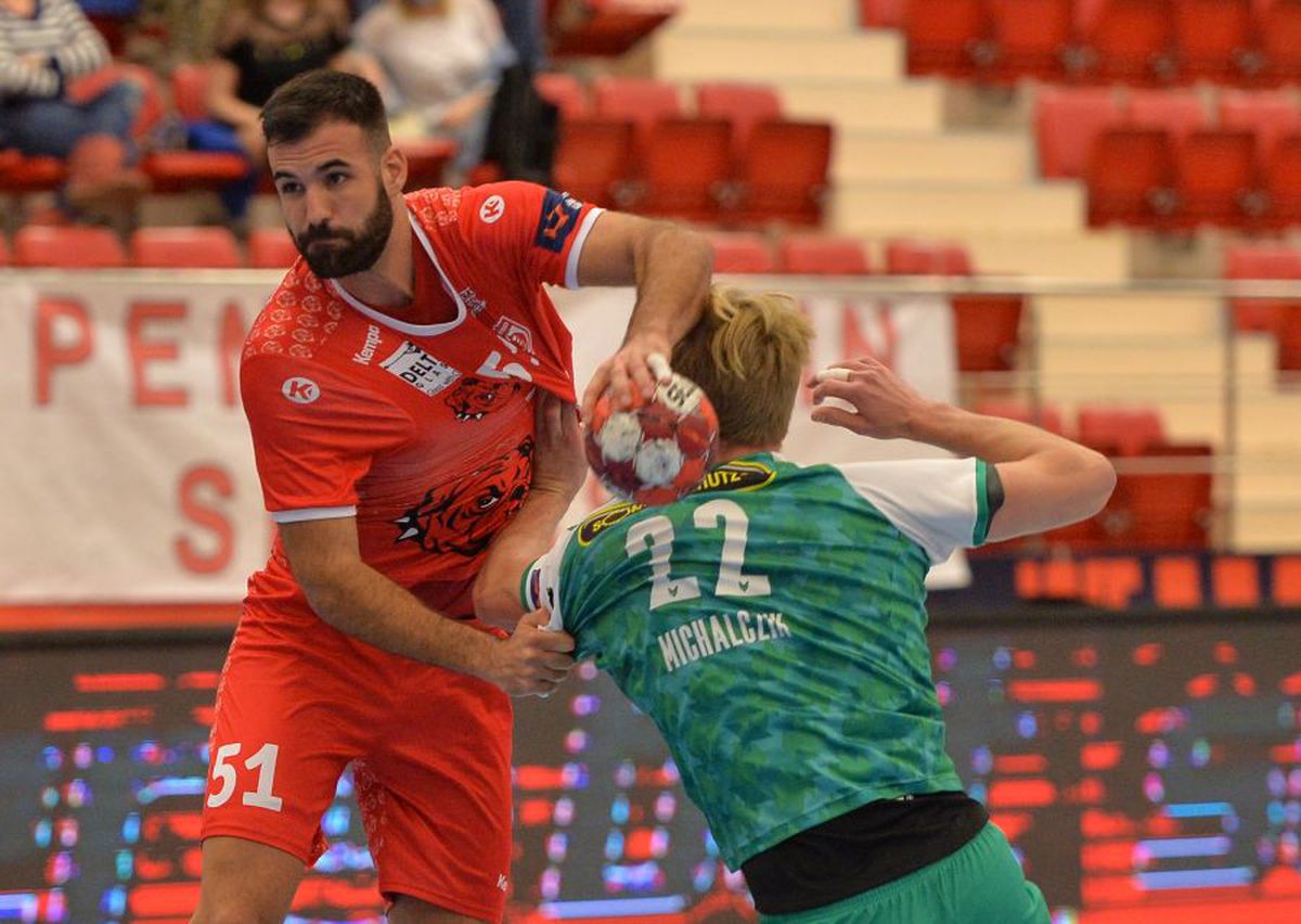 FOTO 3 minute senzaționale pentru Dinamo! A scos un punct mare împotriva liderului din EHF European League