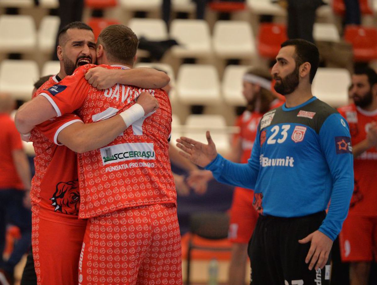 FOTO 3 minute senzaționale pentru Dinamo! A scos un punct mare împotriva liderului din EHF European League
