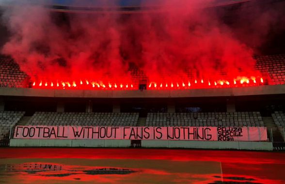 FOTO Ultima găselniță în fenomenul ultras! Cum au „fentat” suporterii lui U Cluj forțele de ordine