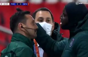 Sebastian Colțescu, derapaj rasist în Liga Campionilor. VIDEO Demba Ba l-a confruntat pe arbitrul român: „Ascultă-mă! De ce spui asta?!”