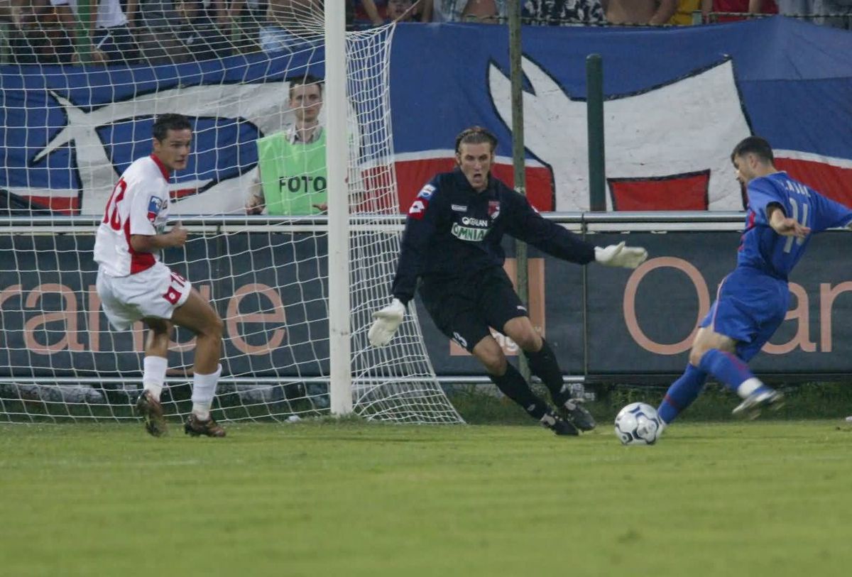 Gregory Delwarte - imagini de arhivă cu fostul portar belgian al lui Dinamo