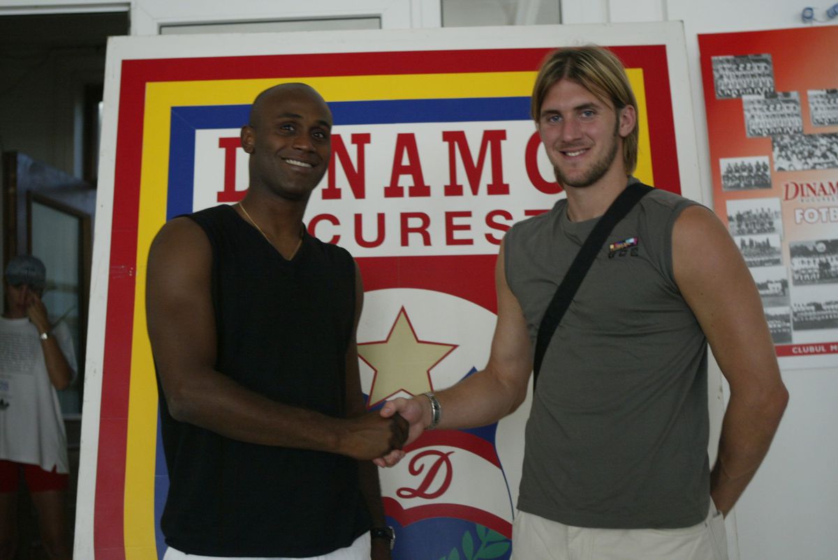 Gregory Delwarte - imagini de arhivă cu fostul portar belgian al lui Dinamo