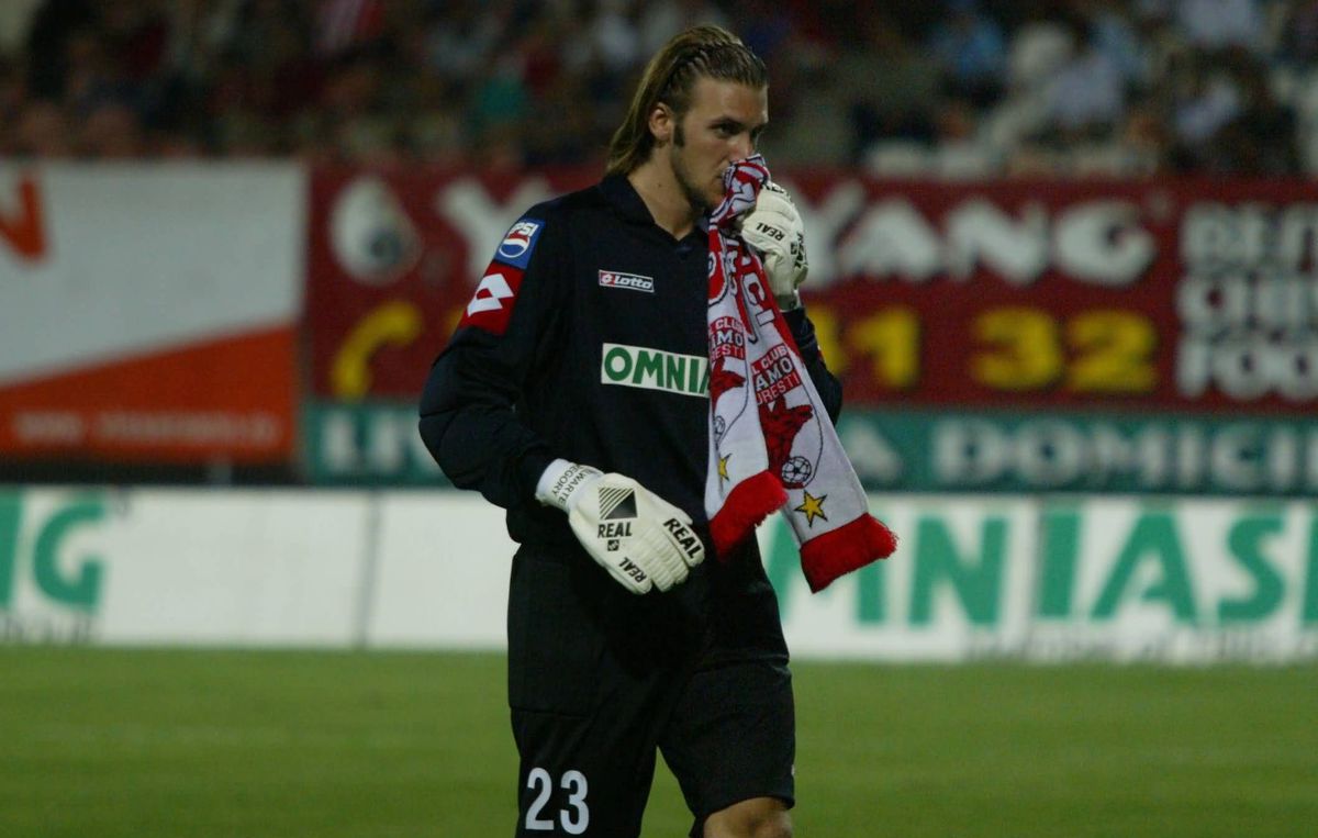 Gregory Delwarte - imagini de arhivă cu fostul portar belgian al lui Dinamo