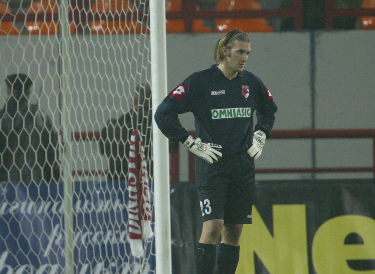 Gregory Delwarte - imagini de arhivă cu fostul portar belgian al lui Dinamo