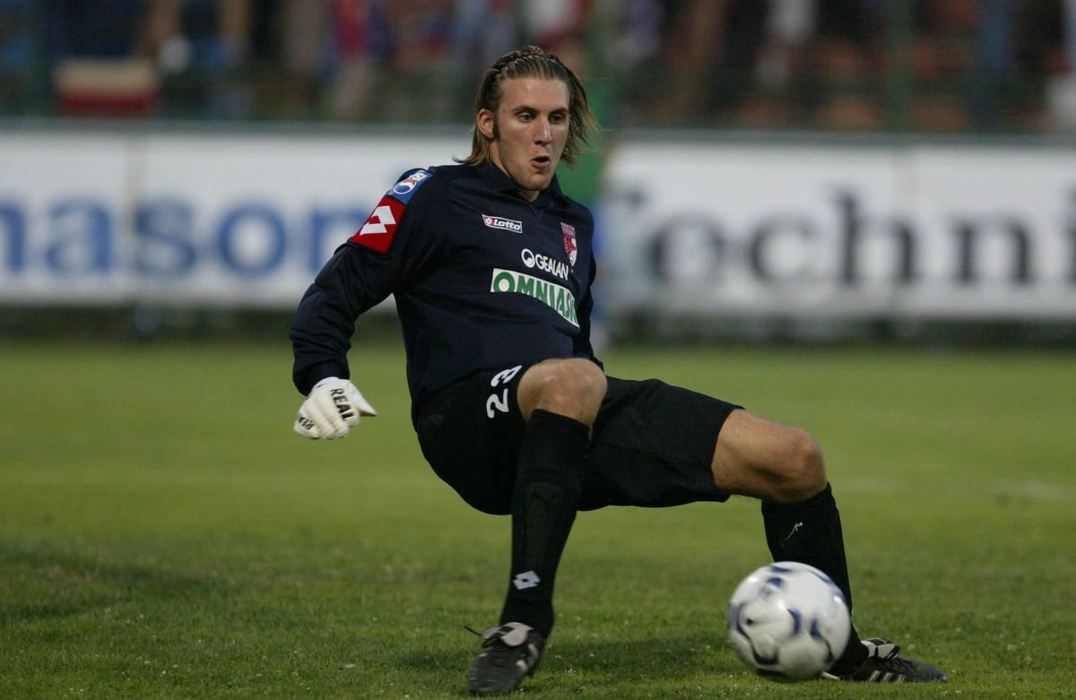 Gregory Delwarte - imagini de arhivă cu fostul portar belgian al lui Dinamo