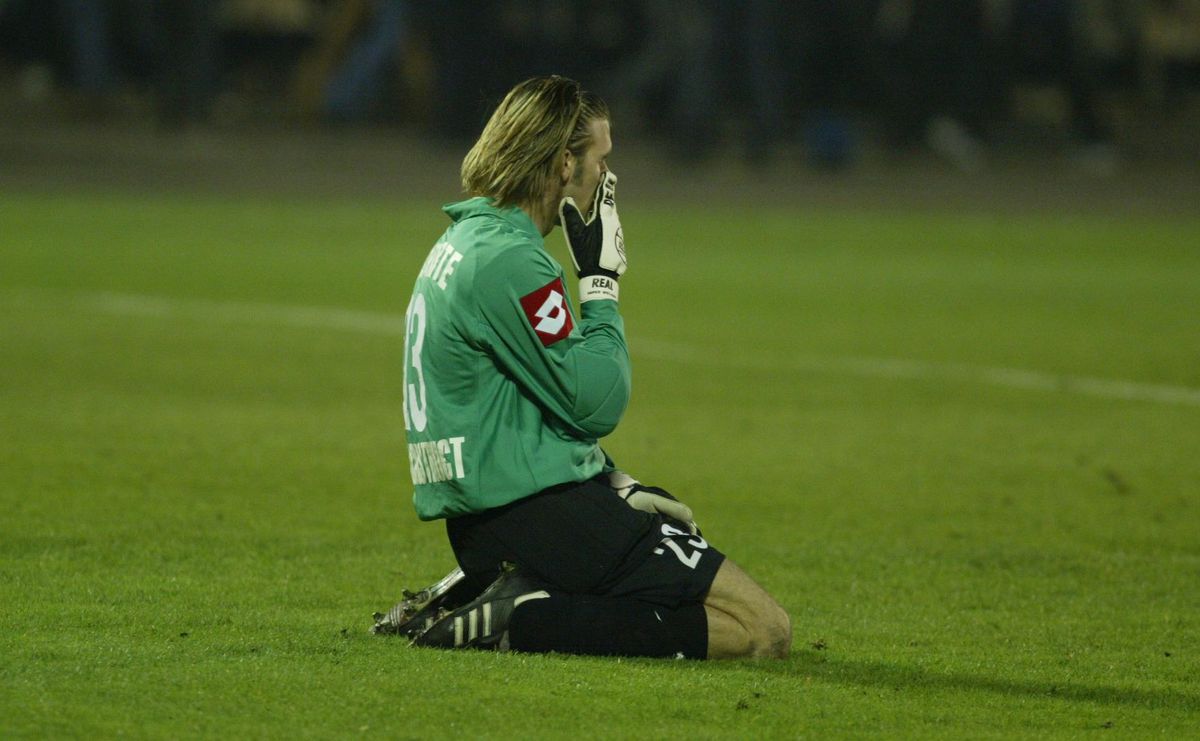 Gregory Delwarte - imagini de arhivă cu fostul portar belgian al lui Dinamo