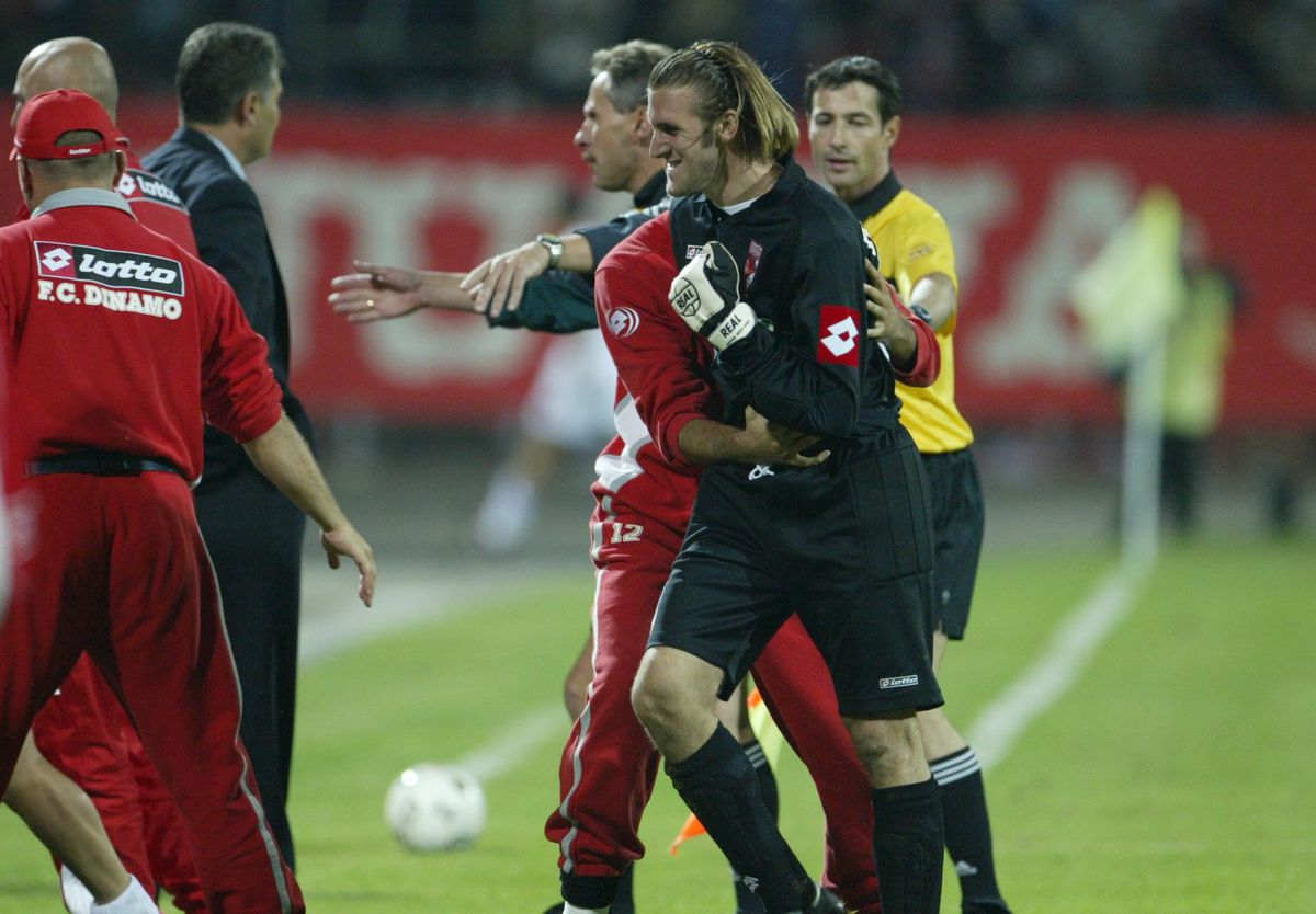 Gregory Delwarte - imagini de arhivă cu fostul portar belgian al lui Dinamo