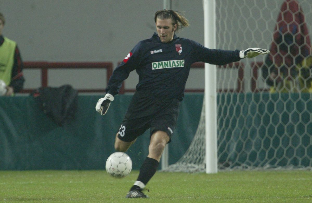 Gregory Delwarte - imagini de arhivă cu fostul portar belgian al lui Dinamo