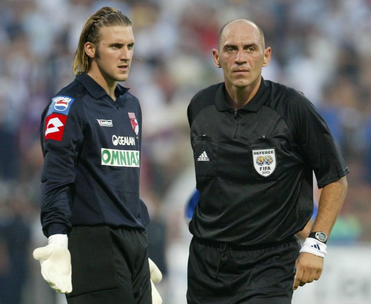 Gregory Delwarte - imagini de arhivă cu fostul portar belgian al lui Dinamo