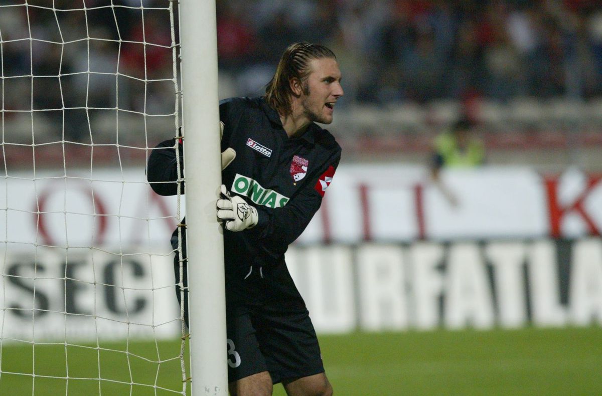 Gregory Delwarte - imagini de arhivă cu fostul portar belgian al lui Dinamo
