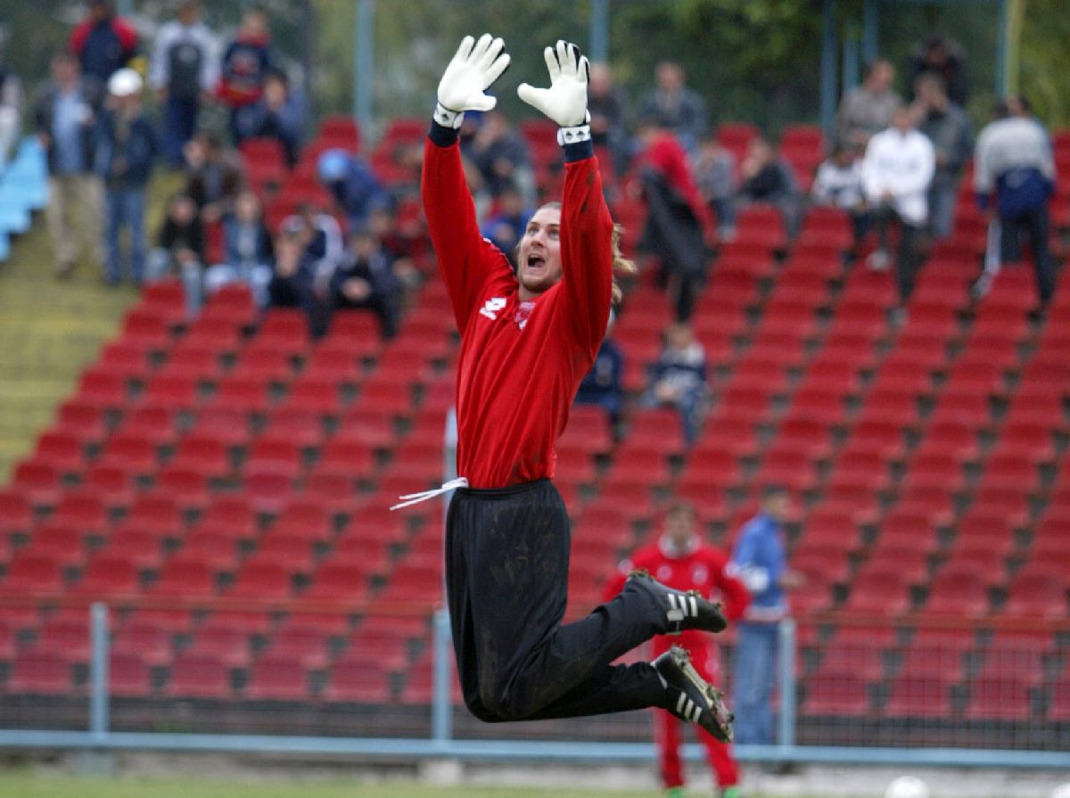 Gregory Delwarte - imagini de arhivă cu fostul portar belgian al lui Dinamo