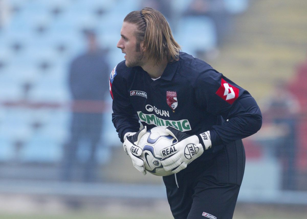 Gregory Delwarte - imagini de arhivă cu fostul portar belgian al lui Dinamo