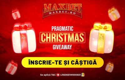 MaxBet.ro și Pragmatic Play dau startul la cadouri!
