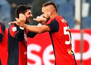 George Pușcaș a marcat primul gol pentru Genoa! Radu Drăgușin, integralist în victoria din Serie B