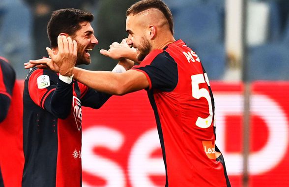 George Pușcaș a marcat primul gol pentru Genoa! Radu Drăgușin, integralist în victoria din Serie B