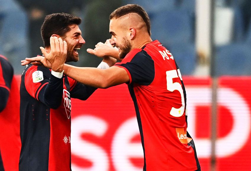 George Pușcaș (26 de ani) a marcat primul gol în tricoul celor de la Genoa, în victoria 2-0 cu Sudtirol, din runda cu numărul 16 din Serie B.