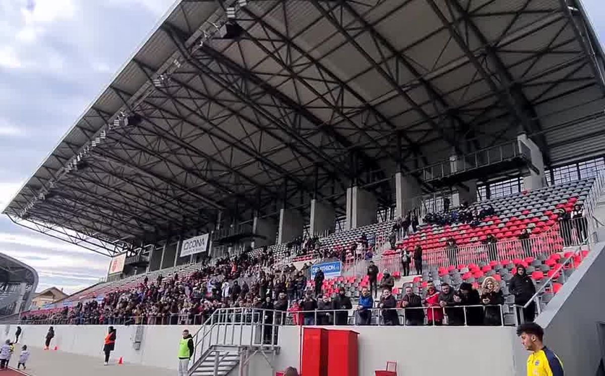 Ziua Porților Deschise la noua arenă din Liga 1 » Burleanu și primarul au tăiat panglica. Primul meci e deja sold-out!