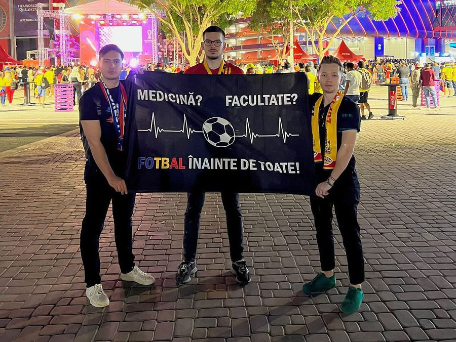 Cursurile la Medicină mai pot aștepta, important acum e fotbalul Aventura celor 6 români la Doha » Cât au plătit pentru 11 zile la Mondial, în care au văzut 7 meciuri