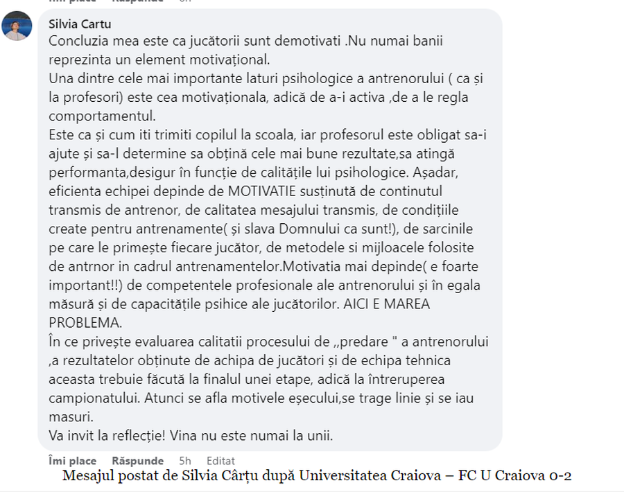 Rădoi, remarcă sexistă în direcția soției lui Cârțu » Președintele Craiovei a reacționat azi: „E părerea cuiva care nu se pricepe la fotbal”