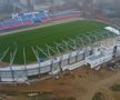 Așa arată arena pe care în weekend trebuia să se joace Chindia - FCSB
// FOTO Iosif Popescu