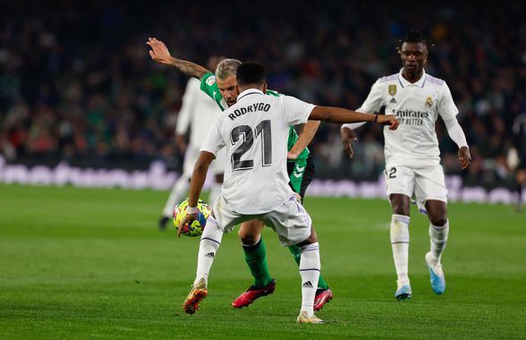 Betis - Real Madrid » Trupa lui Ancelotti are un meci complicat în La Liga. Cele mai bune cote + Echipele probabile