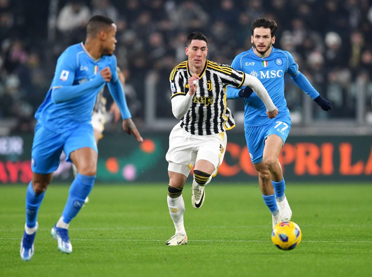 Juventus - Napoli 1-0 » Torinezii câștigă greu și urcă pe primul loc în Serie A