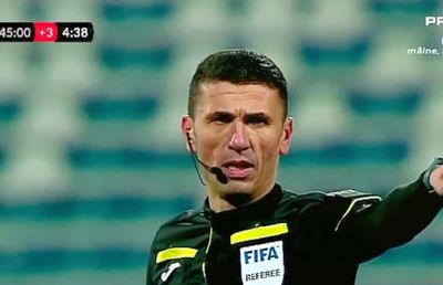 Ion Crăciunescu, consternat de o fază din Iași - UTA: „Aoleu! E penalty și «roșu». Poate n-au vrut să vadă la VAR...”