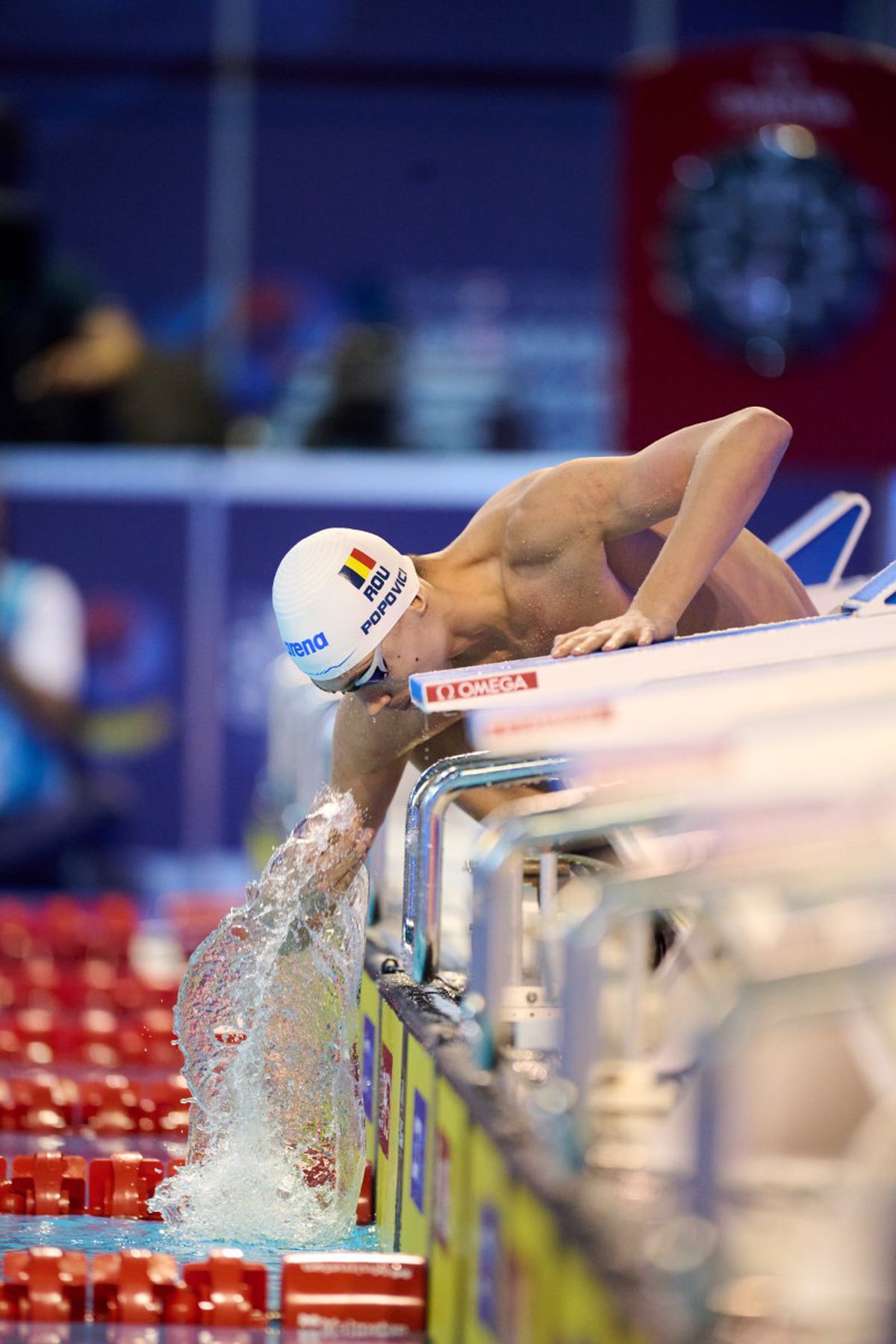 David Popovici dezvăluie ce l-a impresionat în semifinala de la 200 m liber: „E frumos să înoți acasă”