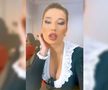 Focus pe decolteu! Cum s-a filmat Maria Iordănescu pe Instagram