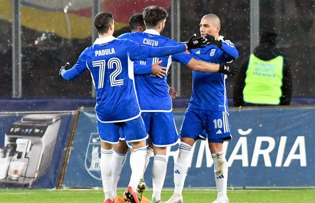 FCU Craiova a scris istorie cu FCSB! Premieră absolută pentru echipa lui Adrian Mititelu