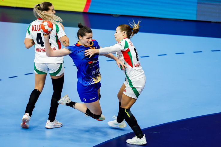 Alisia Boiciuc / România - Ungaria, cu gândul la semifinalele Euro 2024 / FOTO: EHF