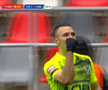 Eroare de arbitraj în Steaua - Ungheni, foto: captură de ecran Prima Sport