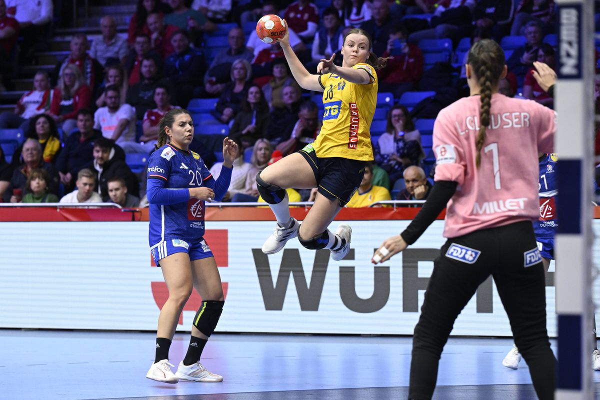 Suedia - Franța, Euro 2024 de handbal feminin