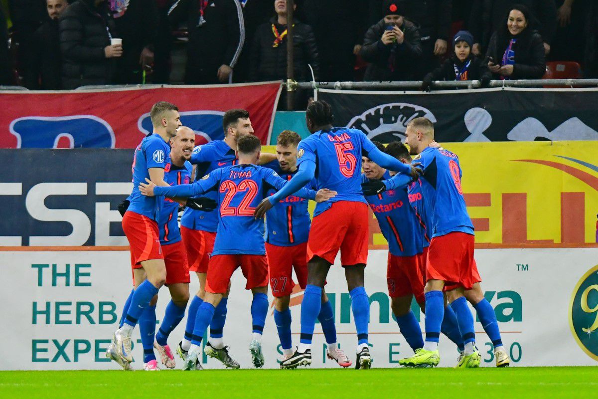 FCSB - FC Botoșani 2-1 » De pe 13 pe 1 în nici trei luni! Campioana o detronează pe Dinamo și e din nou pe „acoperișul” Superligii, o premieră în actuala stagiune