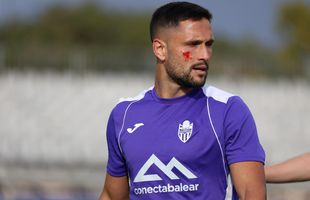 Florin Andone, cu obrazul plin de sânge în primul meci ca titular la noua lui echipă