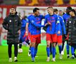Nu s-a văzut la TV: ce au scandat jucătorii de la FCSB la centrul terenului, imediat după ce au devenit lideri în Superliga
