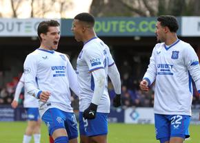 Rangers, victorie fără emoții pe terenul lui Ross County » Cum s-a mișcat Ianis Hagi, titular pentru a treia oară la rând