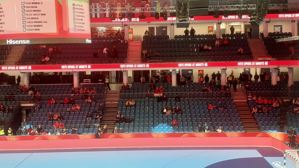 Atmosferă înainte de România - Ungaria, Euro 2024 de handbal feminin