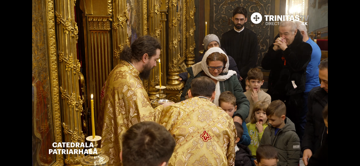 Gigi Becali la biserică - 8 decembrie 2024