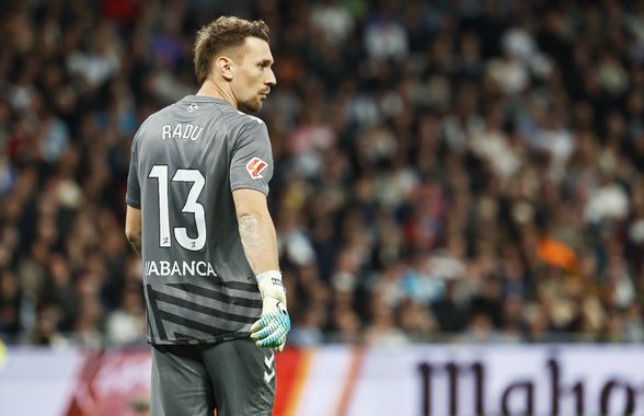 Ionuț Radu, reacție după victoria împotriva lui Real: „O victorie pe Bernabeu se simte diferit”