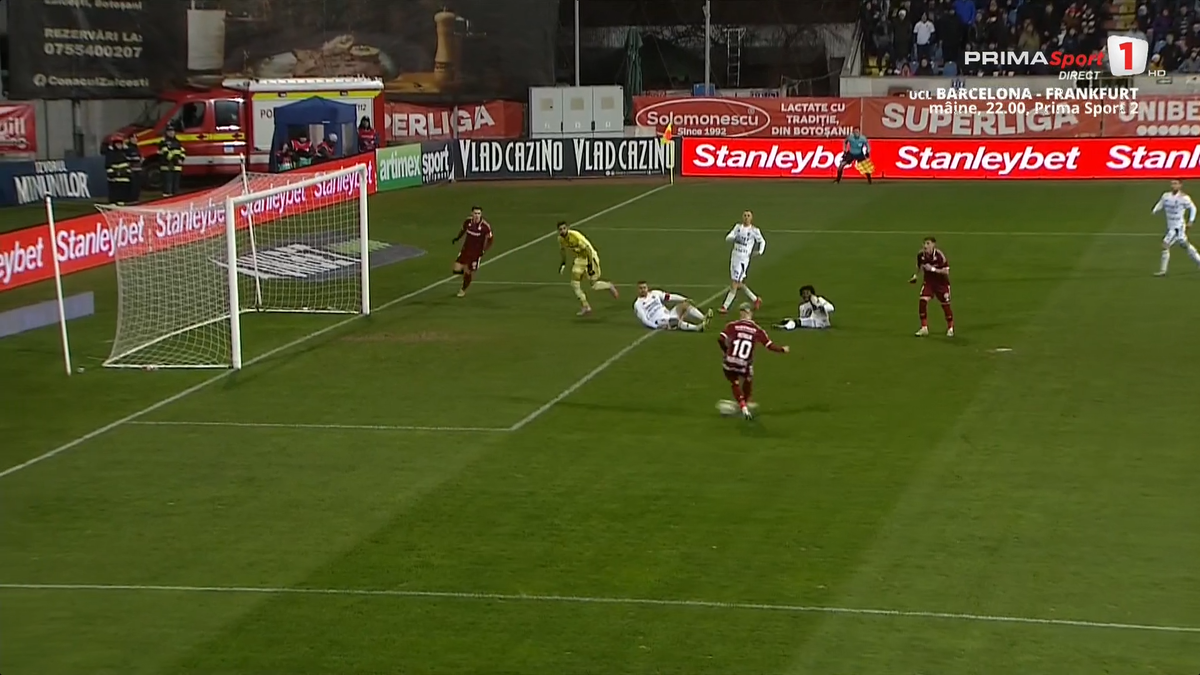 Rapid și Botoșani, remiză cu ocazii uriașe în Moldova » Clasamentul din Superliga