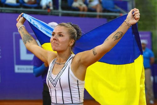 Oleksandra Oliynykova după titlul cucerit în turneul WTA 125 de la Colina Foto: Instagram