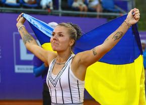 A urcat 200 de locuri și a ajuns în Top 100 WTA, iar tatăl luptă pe front în Ucraina: „Sunt îngrijorată pentru el”