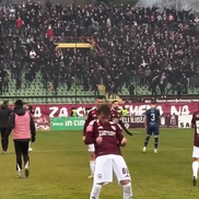 Gestul obscen făcut de Adem Ljajic / foto: captură fk_sarajevo_hz