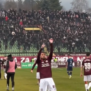 Gestul obscen făcut de Adem Ljajic / foto: captură fk_sarajevo_hz