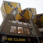 Imagini din Rotterdam, casele cubice FOTO: Ionuț Iordache