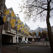 Imagini din Rotterdam, casele cubice FOTO: Ionuț Iordache