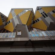 Imagini din Rotterdam, casele cubice FOTO: Ionuț Iordache