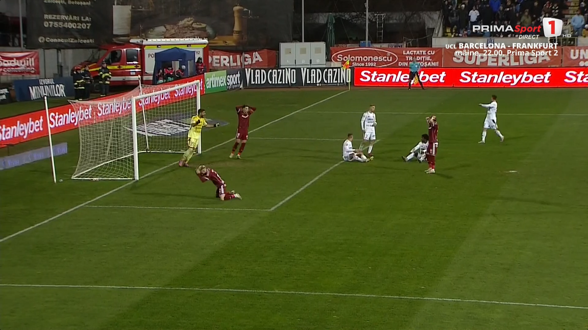 Rapid și Botoșani, remiză cu ocazii uriașe în Moldova » Clasamentul din Superliga